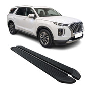 2020-2025 Hyundai Palisade Running Board Nerf Bar Side Step Black 2 Pcs