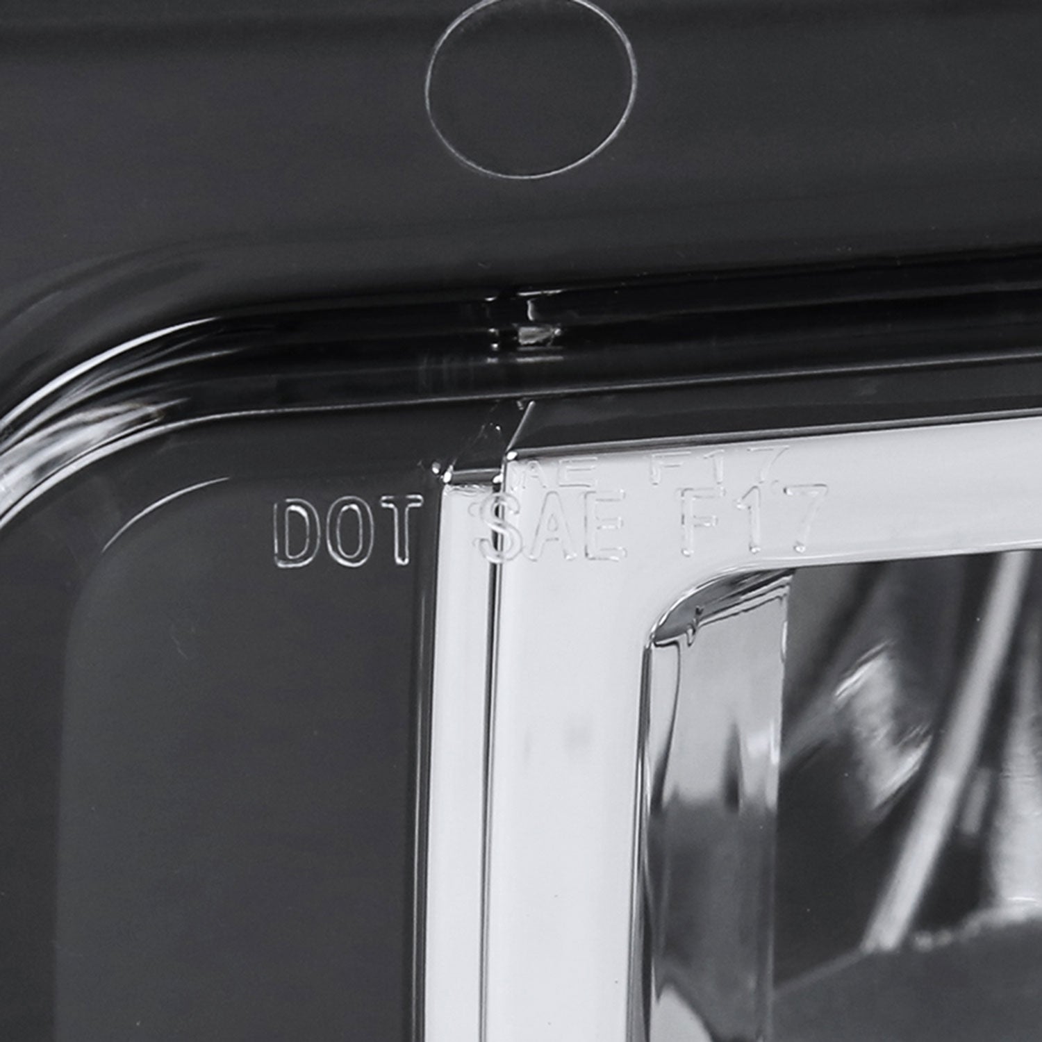 2016-2018 Chevy Silverado 1500 LED Fog Lights Kit Chrome Housing/Clear Lens