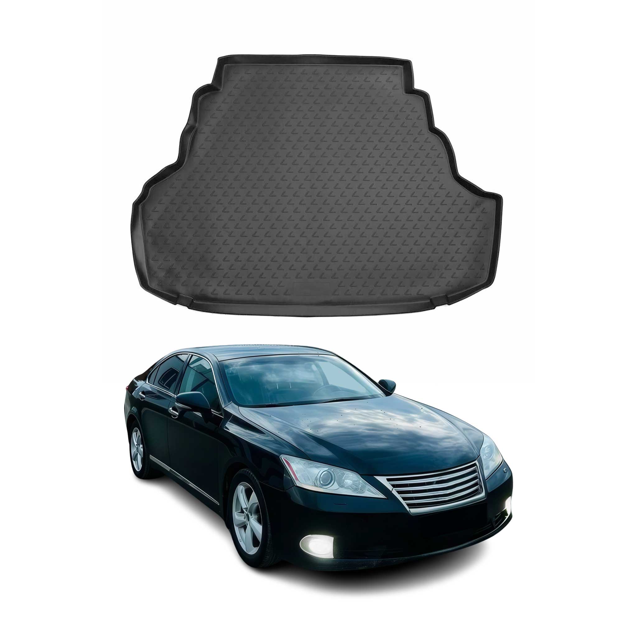 2007-2012 Lexus ES 350 Cargo Liner Trunk Mat All Weather Black