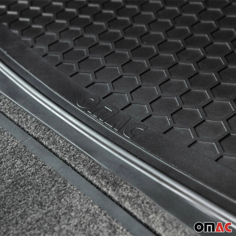 2022-2024 Chevrolet Equinox Semi-Custom fit Cargo Mat Liner Waterproof Rubber Black 1Pc