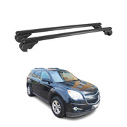 2010-2017 Chevrolet Equinox Roof Rack Cross Bars Black