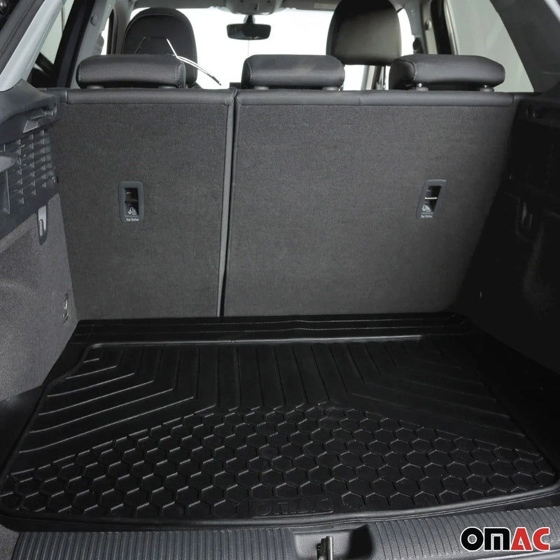 2022-2024 BMW 2 Series G42 Coupe Semi-Custom fit Cargo Mats Liner All Weather Black Rubber