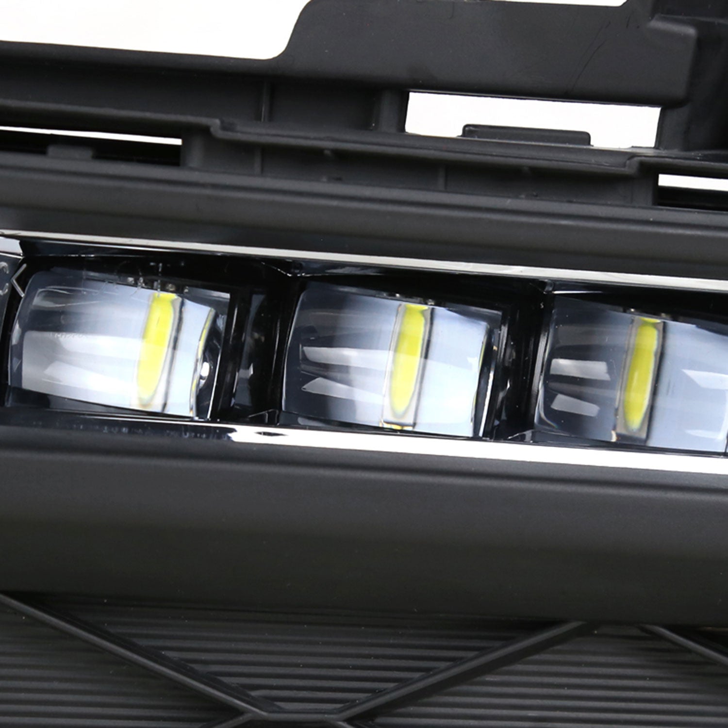 2016-2017 Honda Accord Coupe LED Fog Lights Kit Chrome Housing/Clear Lens