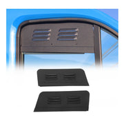 2015-2025 Ford Transit Car Ventilation Window Air Vent Aluminium Black 2Pcs