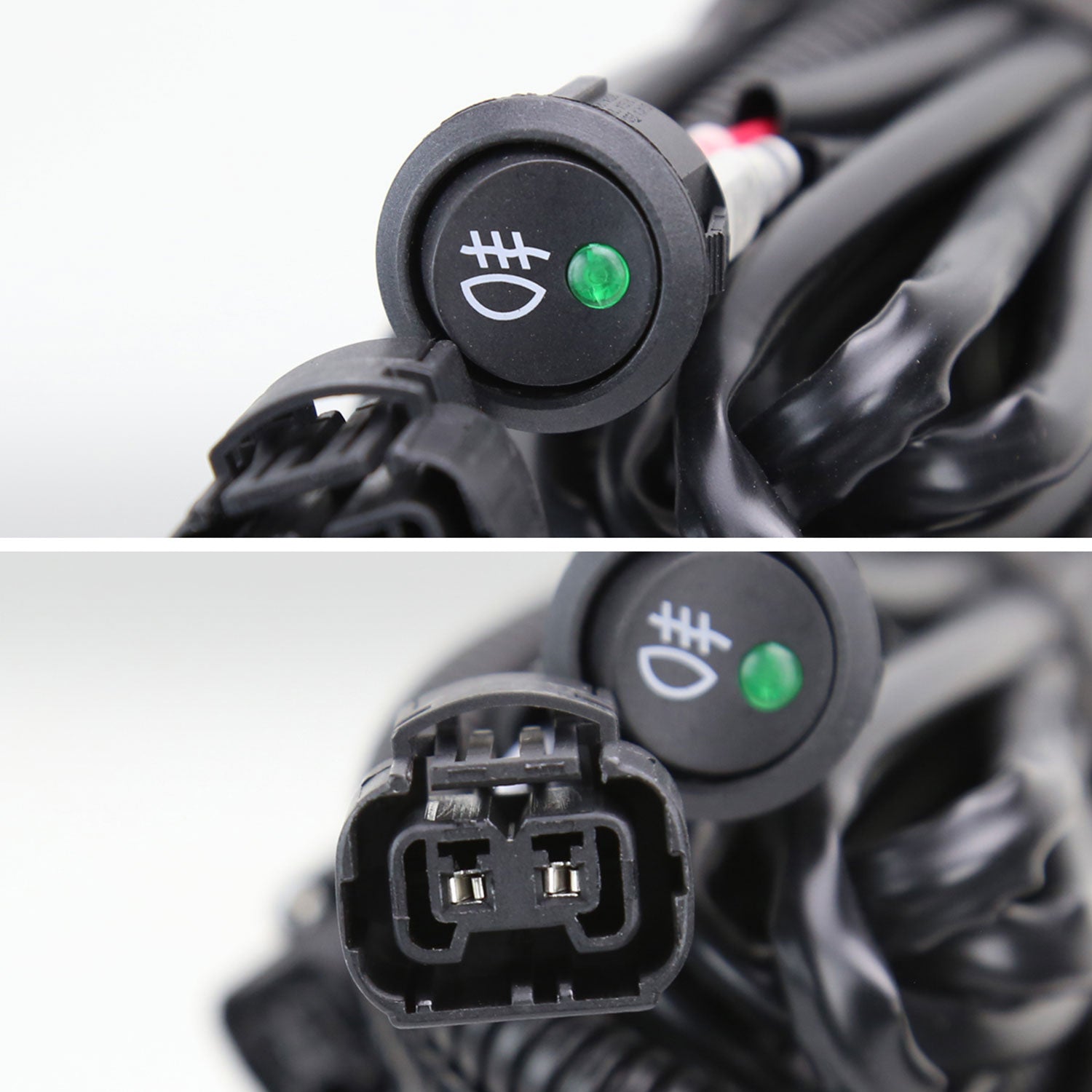 2018-2021 Chevrolet Traverse Fog Lights Kit Chrome Housing/Clear Lens