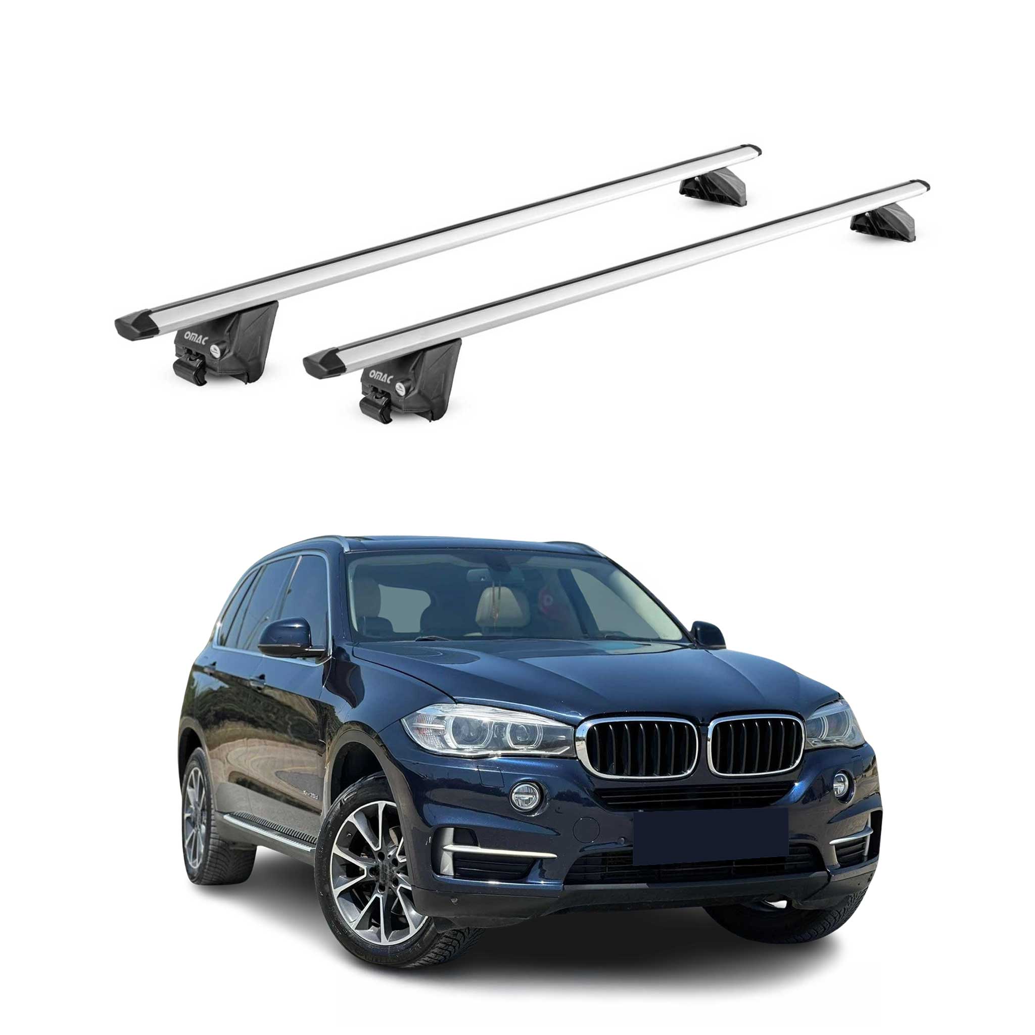 2014-2025 BMW X5 F15 G05 Roof Rack Cross Bars Silver
