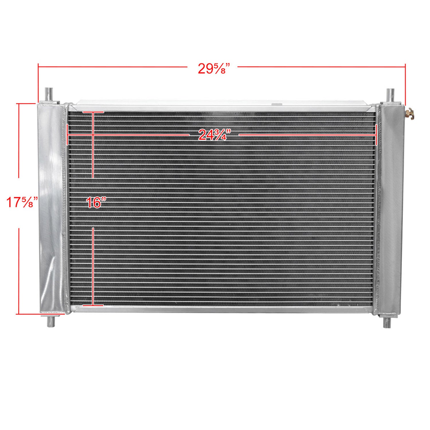1997-2004 Ford Mustang MT 2-Row Aluminum Performance Radiator