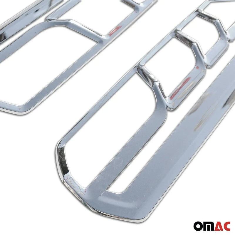 Rear Brake Stop Light Frame Trim for Ford Transit 150 2015-2024 Silver 2 Pcs - OMAC USA