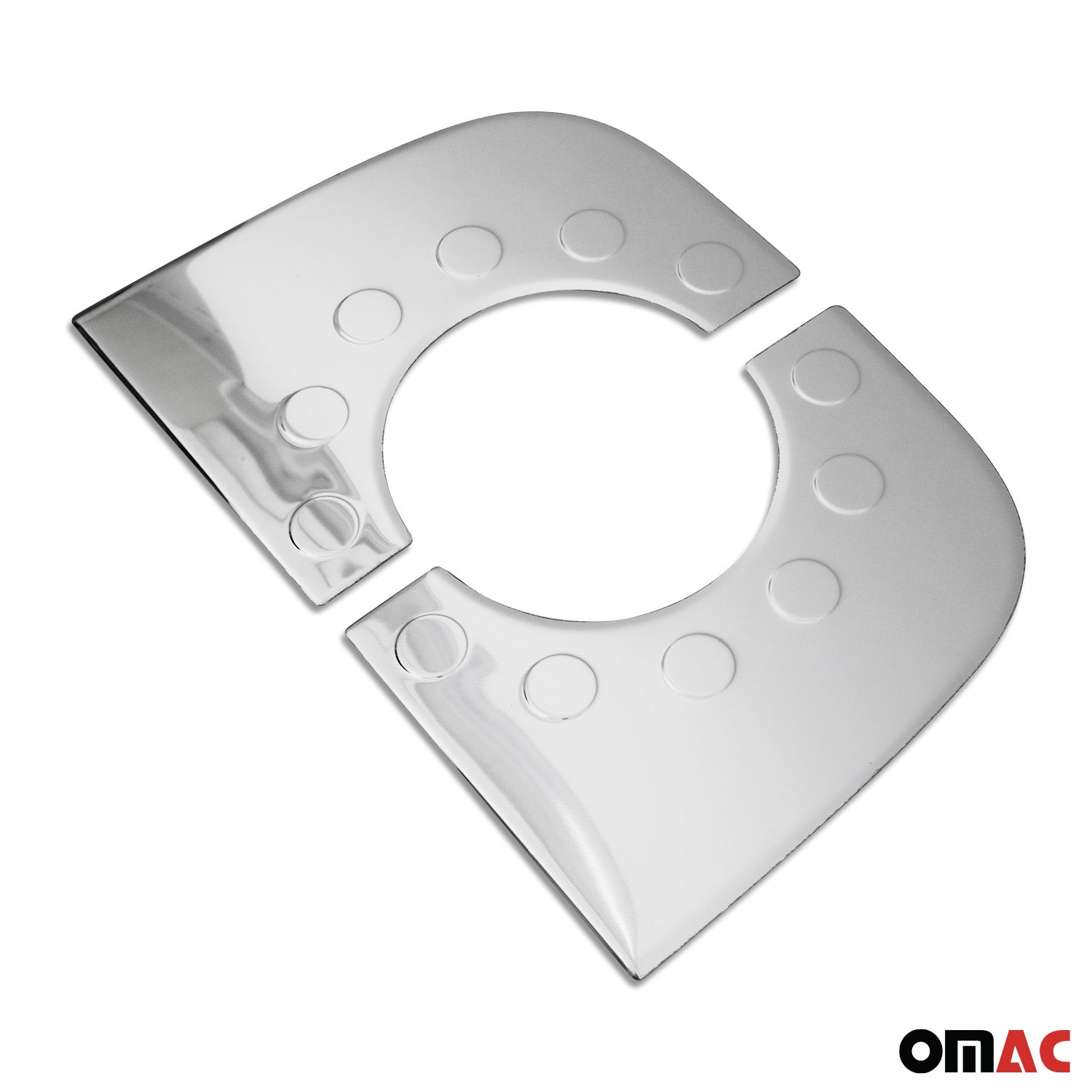 2006-2013 Mercedes Sprinter W906 Tailgate Trunk Door Logo Frame Silver Stainless Steel