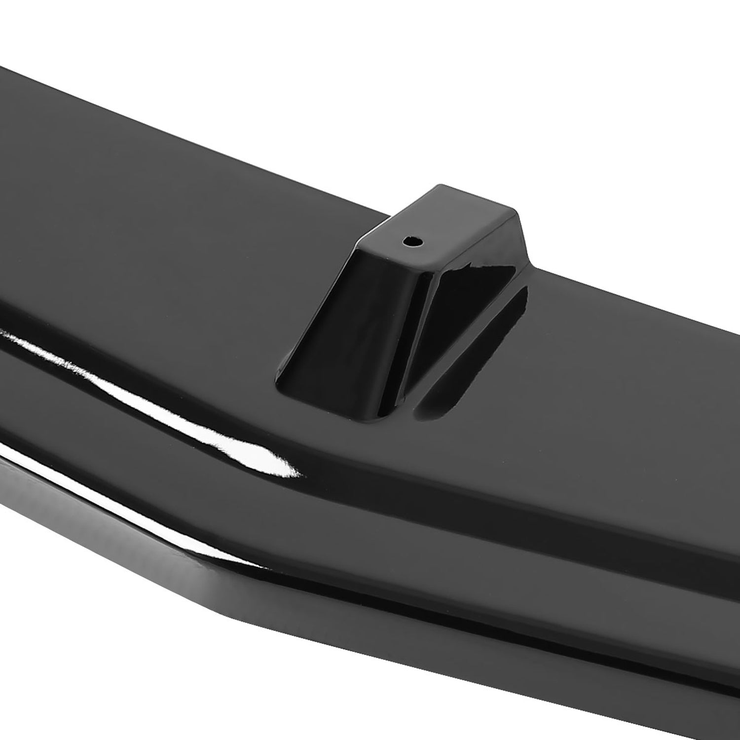 2014-2018 Mazda 3 Glossy Black Polypropylene 3Pcs Bumper Lip Spoiler