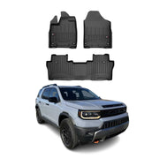 2019-2025 Honda Passport Premium Floor Mats Liners Full Set All Weather Heavy Duty