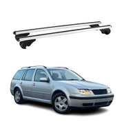 2000-2005 VW Jetta A4 Wagon Roof Rack Cross Bars Silver