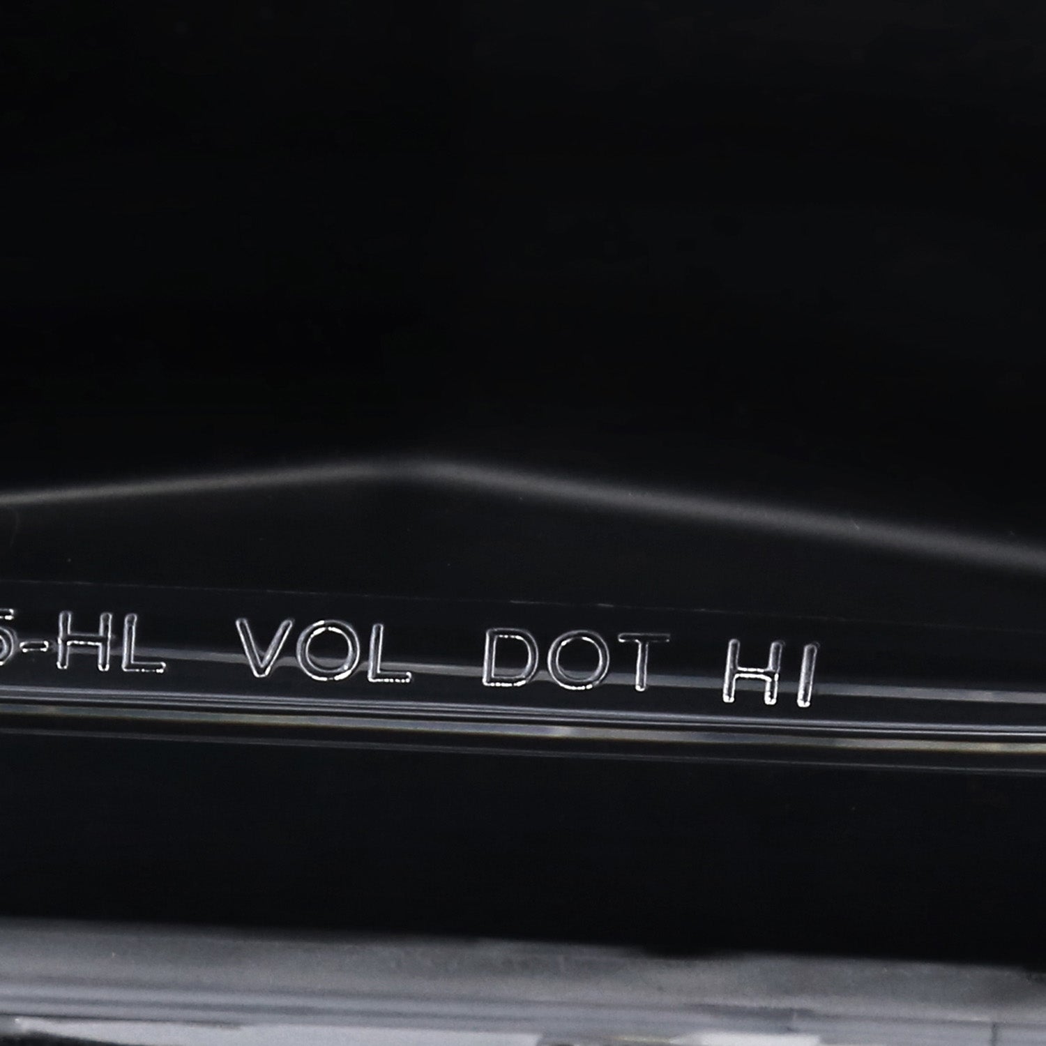 2005-2009 Ford Mustang Halo Projector Headlights LED Light Strip Matt Black