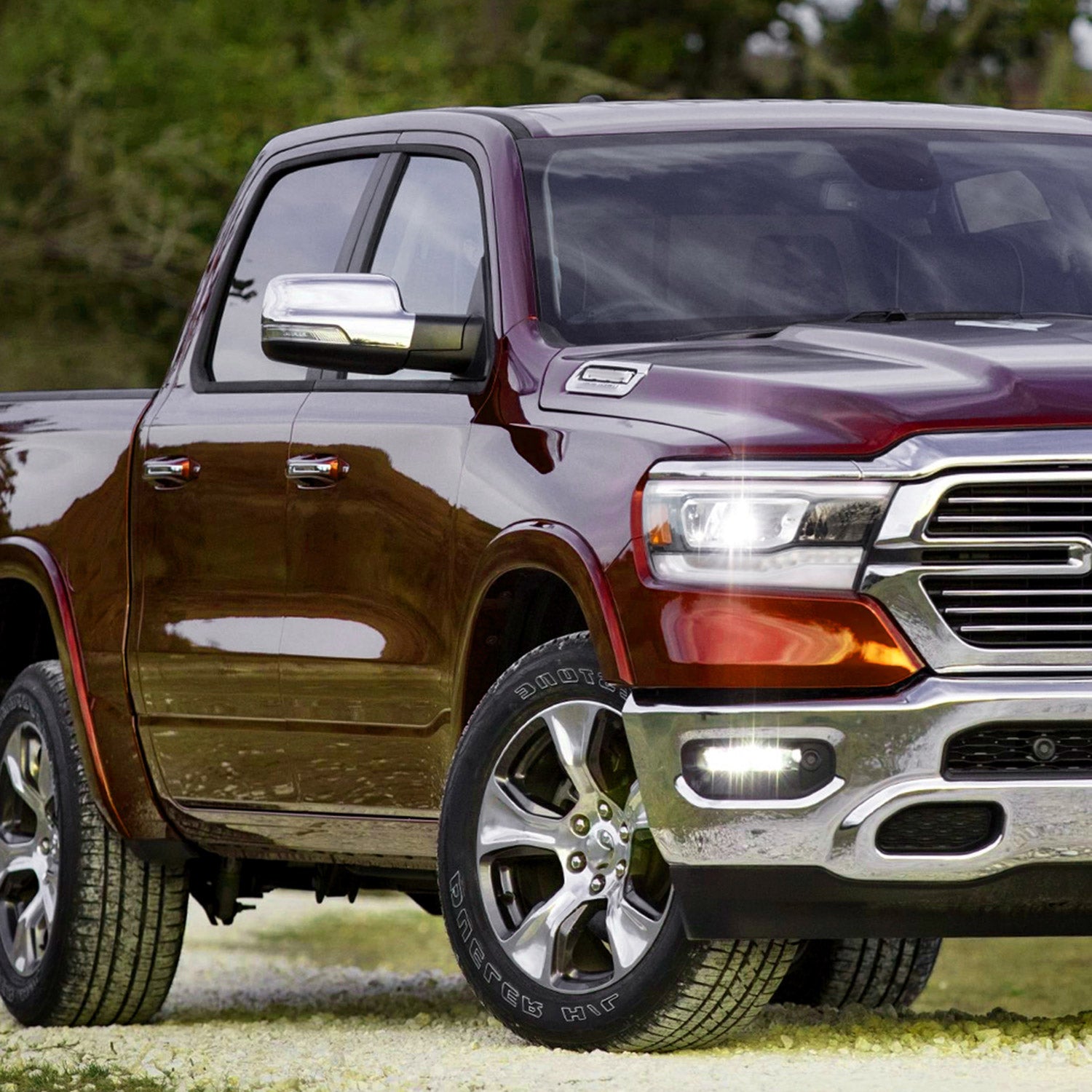 2019-2024 Dodge RAM 1500 Chrome Auto-Fold Side Mirror Passenger Side