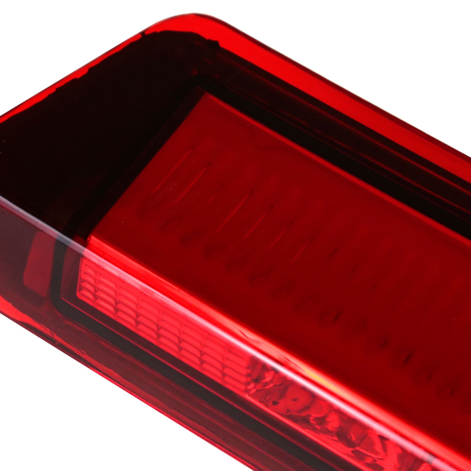 1999-2004 Ford Mustang LED 3rd Brake Light Chrome Housing/Red Lens