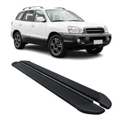 2001-2006 Hyundai Santa Fe Running Boards Side Steps Black