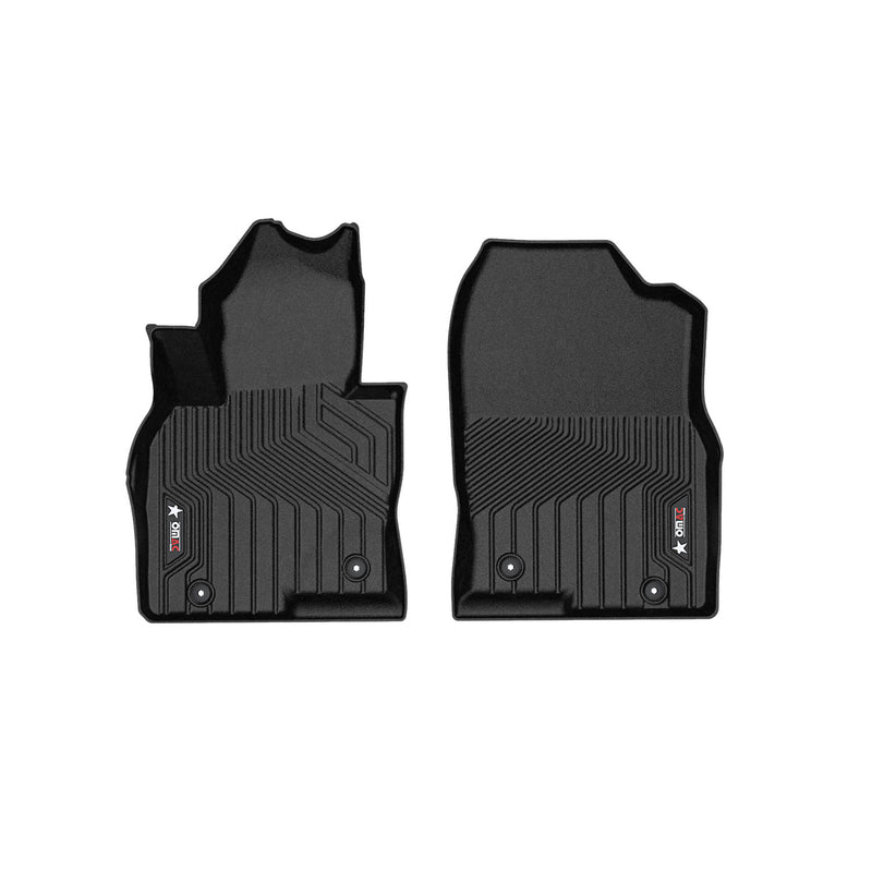 2016-2023 Mazda CX-9 Premium Floor Mats Liners First Row Front Black