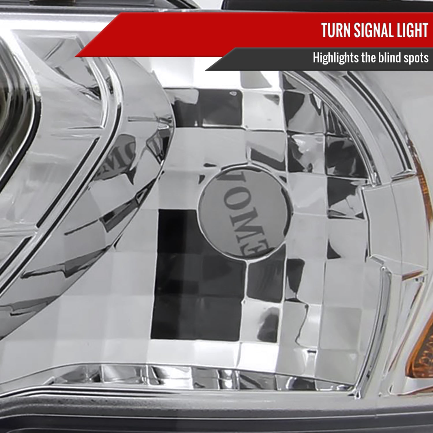 1995-1999 Nissan Sentra/200SX Dual Halo Projector Headlights Chrome/Clear Lens