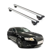 2005-2011 Audi A6 Allroad Roof Rack Cross Bars Silver