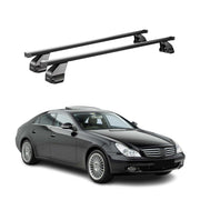 2008-2011 Mercedes CLS Class C219 Roof Rack Cross Bars Black