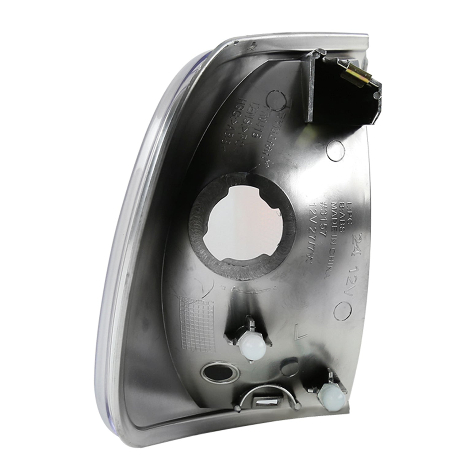 1997-2004 Ford F-150/Expedition Corner Lights Chrome Housing/Clear Lens