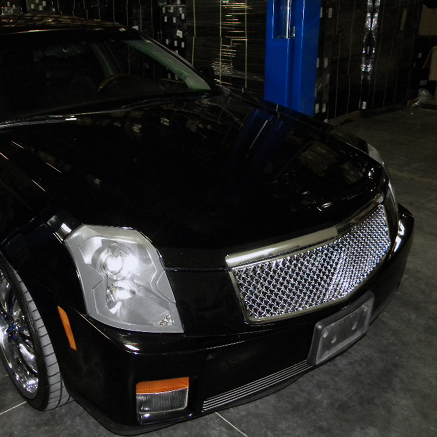 2003-2007 Cadillac CTS Chrome ABS Mesh Grille