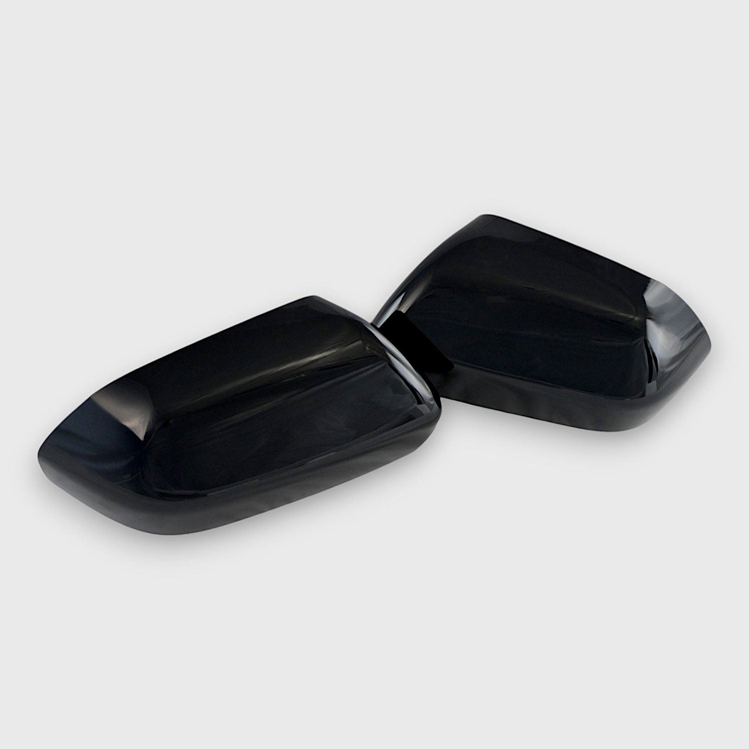 2018-2025 Ford Expedition / Lincoln Navigator Mirror Cover Caps Gloss Black 2Pcs ABS Plastic