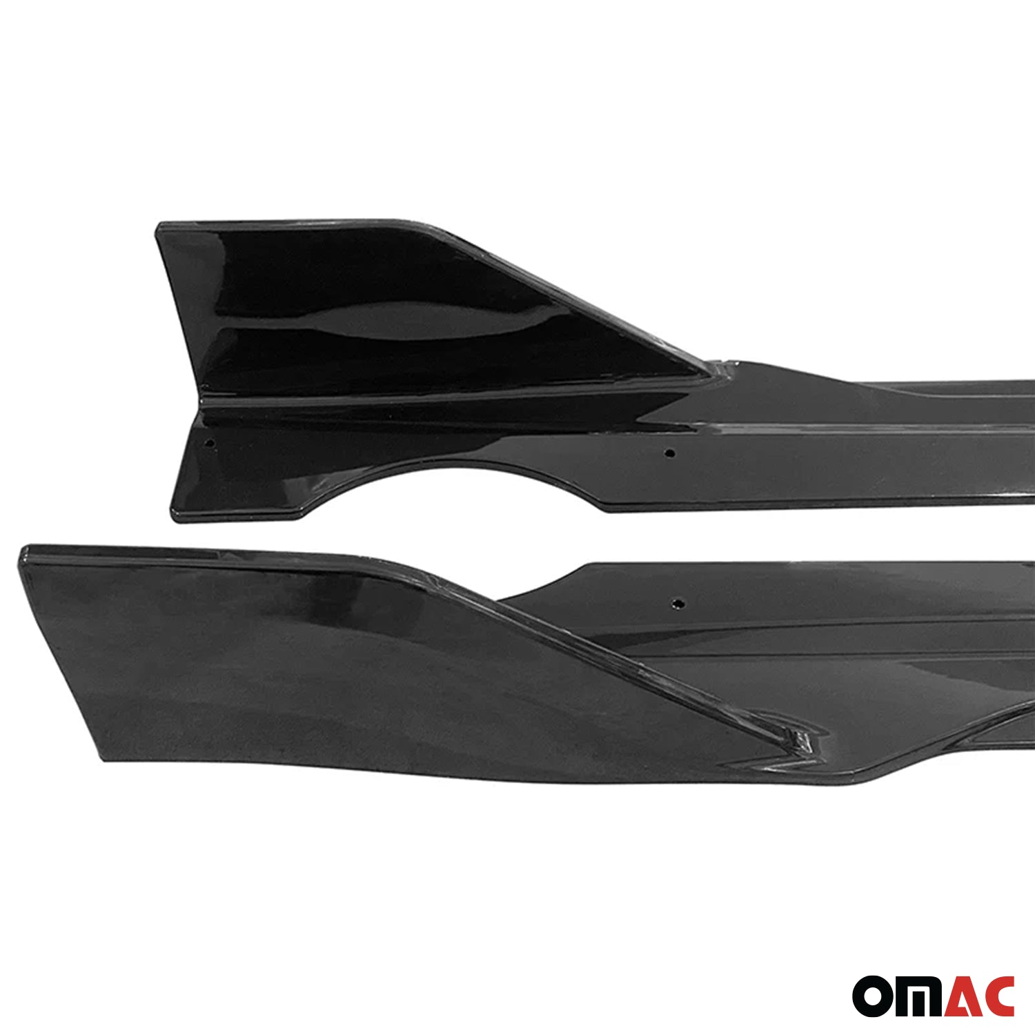 2019-2025 BMW X5 G05 Side Skirts Samurai Anti-Scratch for Edges Black ABS Gloss 2 Pcs