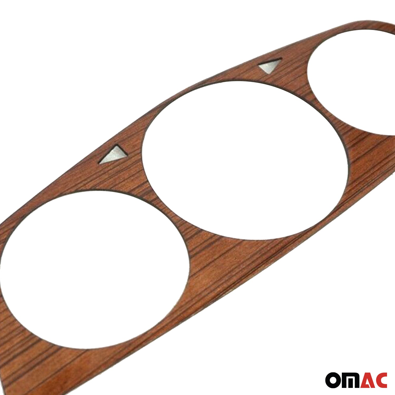 Dash Speedometer Frame  for Mercedes S Class W126 1979-1991 Wood Walnut 1Pc