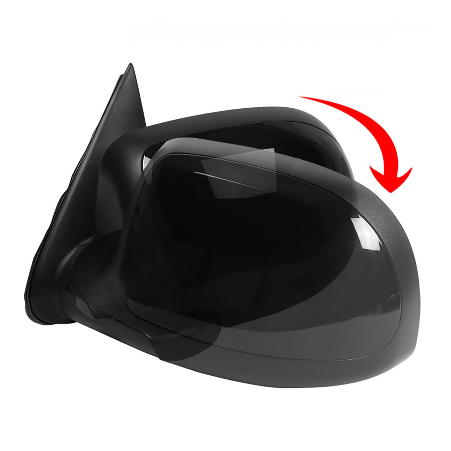 1999-2002 Chevy Silverado/Tahoe/Sierra/Yukon Black Side Mirror Driver Side