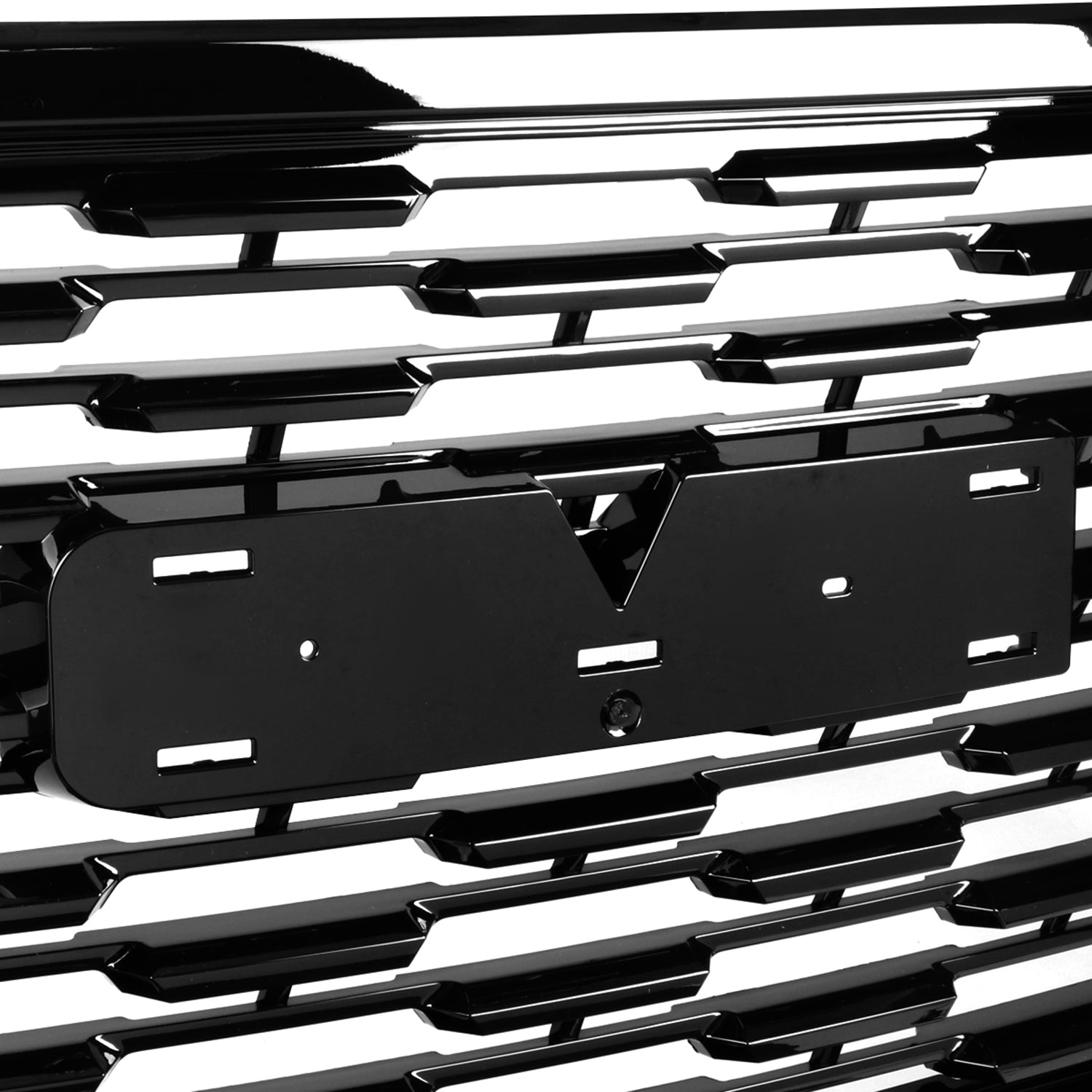 2015-2020 GMC Yukon/Yukon XL Glossy Black ABS Denali Style Mesh Grille