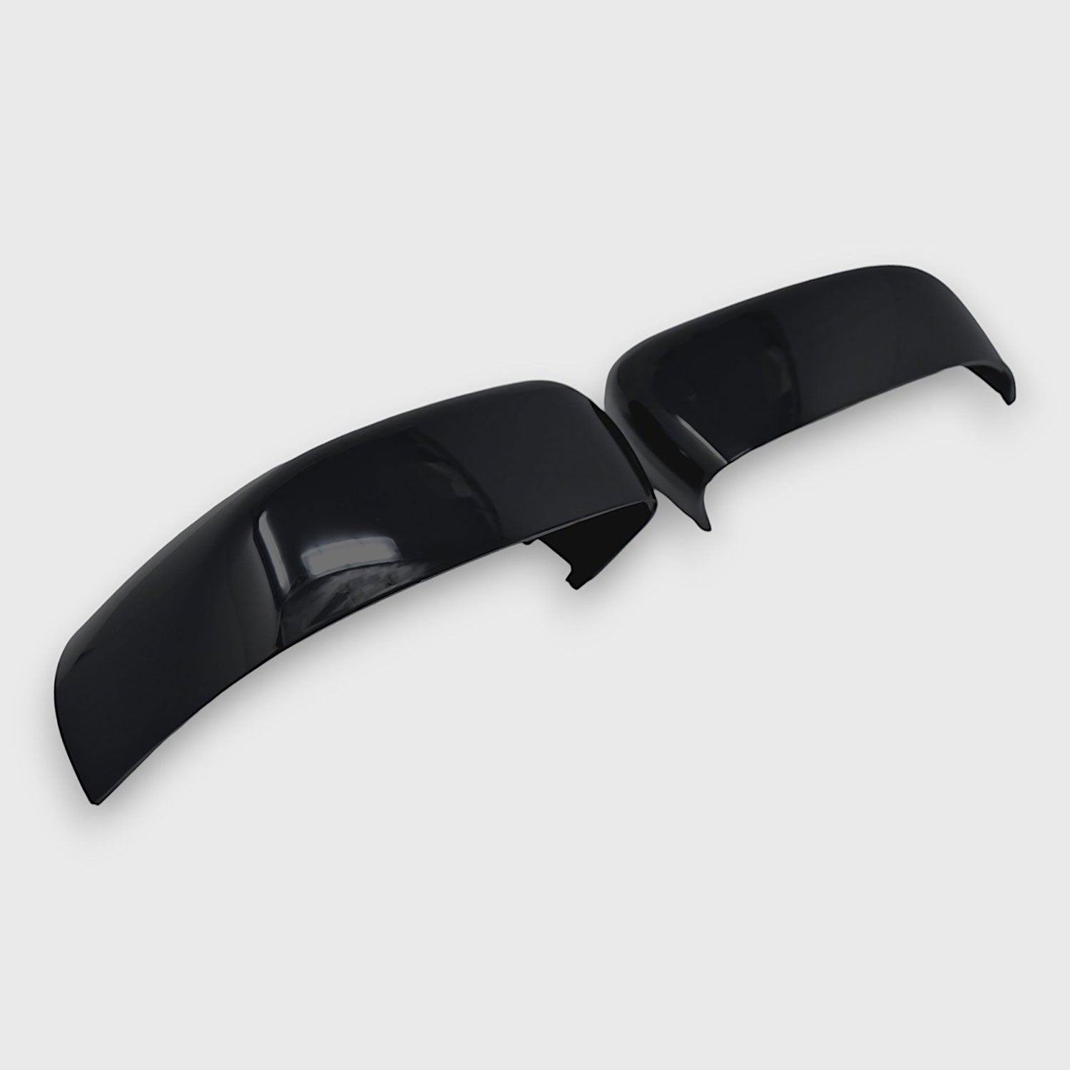 2014-2023 Jeep Cherokee Mirror Cover Caps Gloss Black 2Pcs ABS Plastic