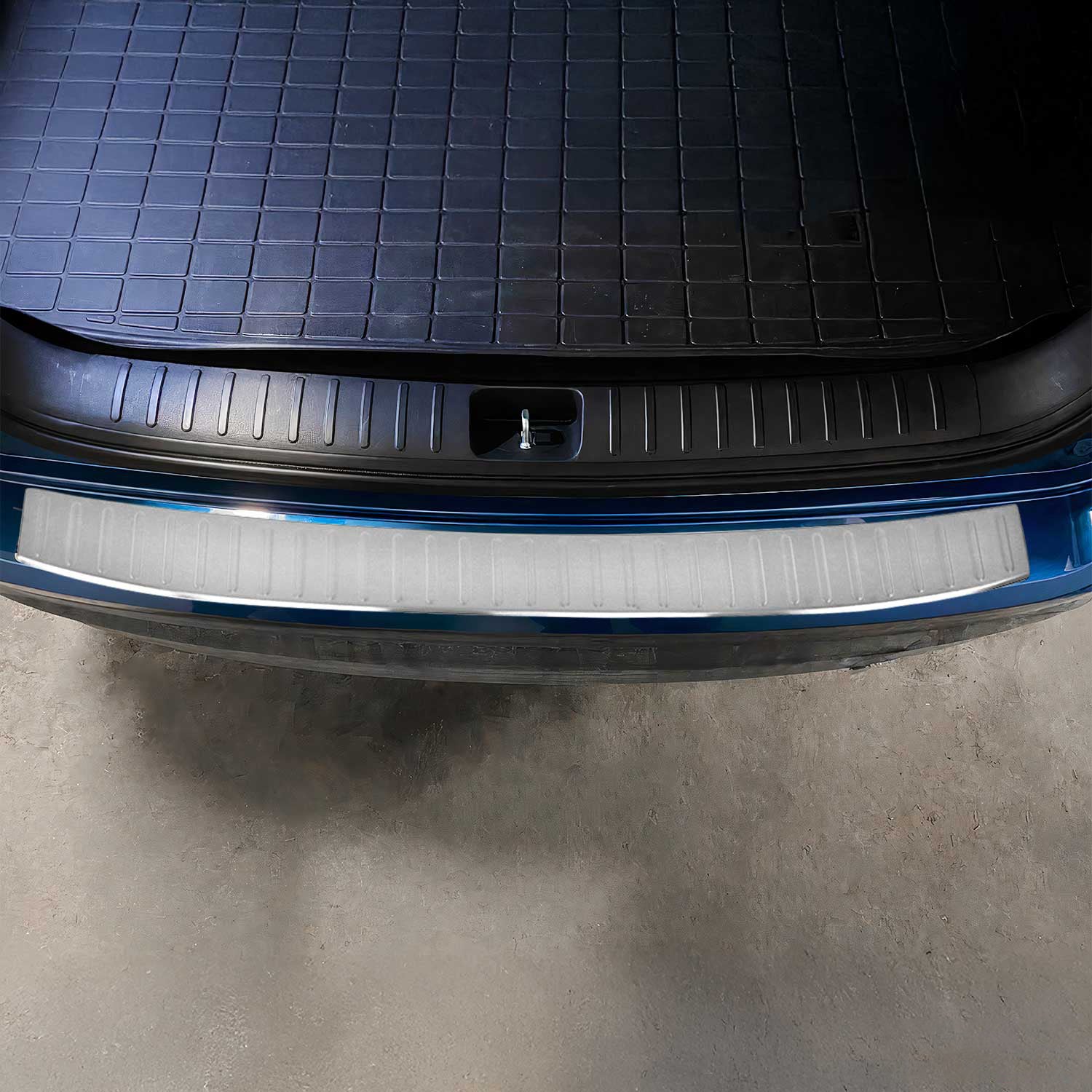 2019-2021 Hyundai Tucson Rear Bumper Guard Stainless Steel Brushed