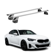2022-2025 BMW 2 Series G42 Coupe G87 Roof Rack Cross Bars Silver