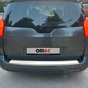 2009-2016 Peugeot 5008 Rear Bumper Guard Stainless Steel Glossy