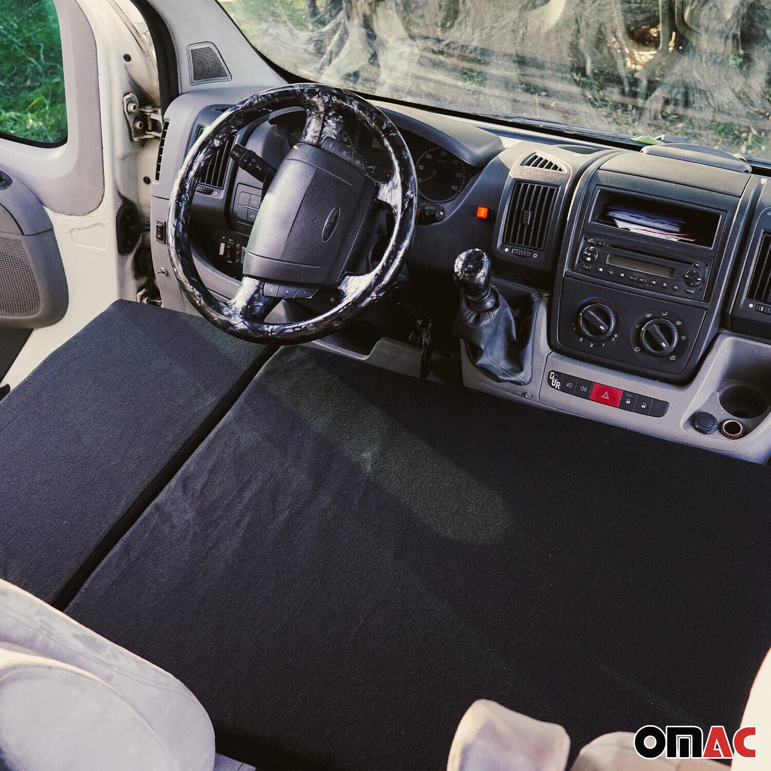 2014-2025 RAM ProMaster Front Cab Camper Bed Mattress Bed Black