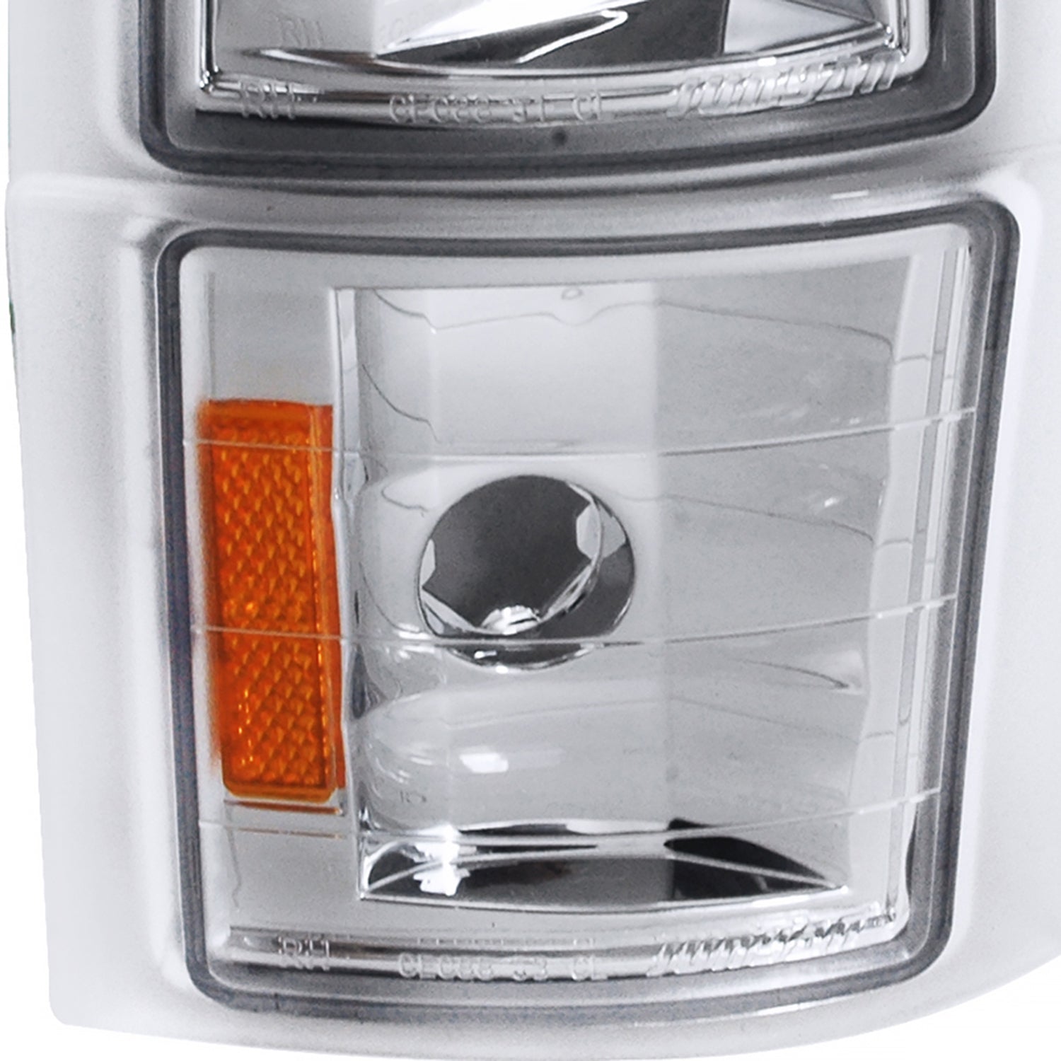 1994-1998 Chevy C/K 1500 2500/Tahoe Dual Halo Headlights &Corner Signal Chrome