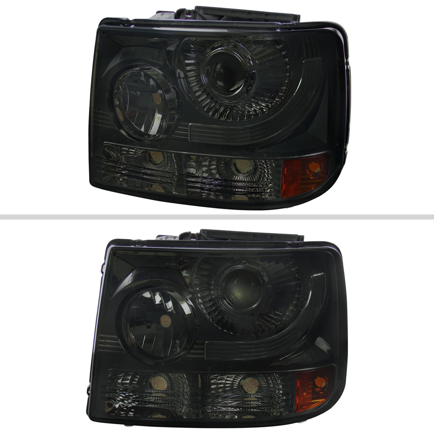 1999-2002 Chevy Silverado 1500 2500/Tahoe Suburban Projector Headlights Smoke