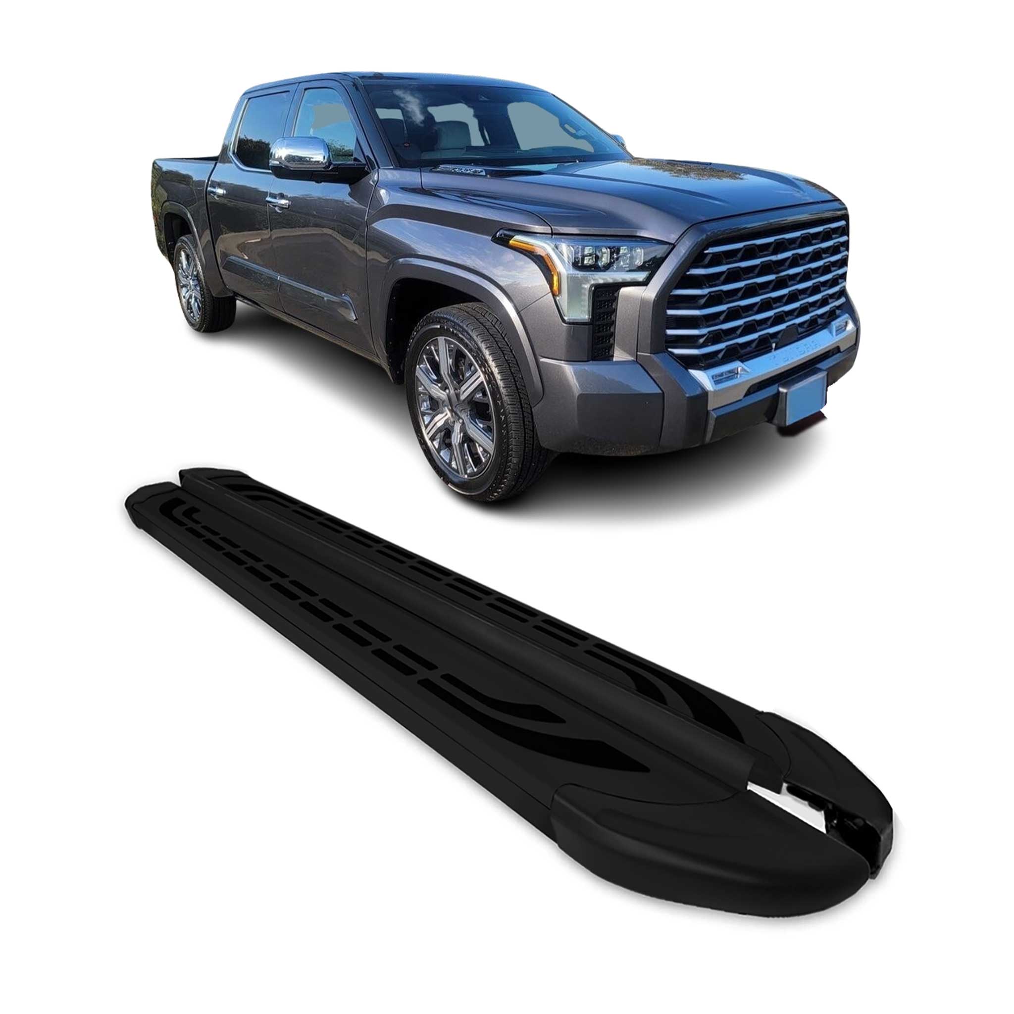 2022-2026 Toyota Tundra III CrewMax Cab Nerf Bars Side Steps Running Boards