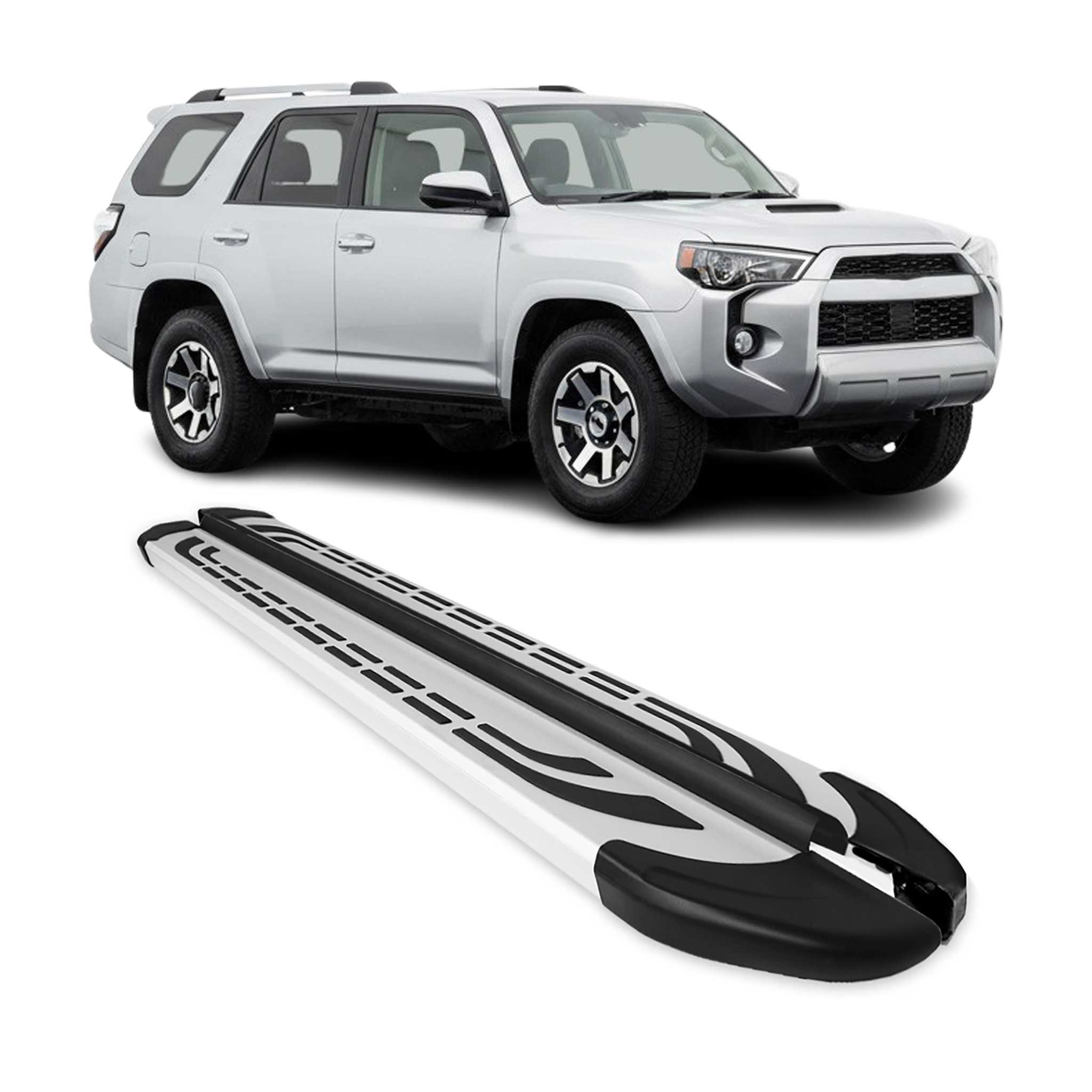 2010-2024 Toyota 4Runner Nerf Bar Side Step Running Boards Alu 2x