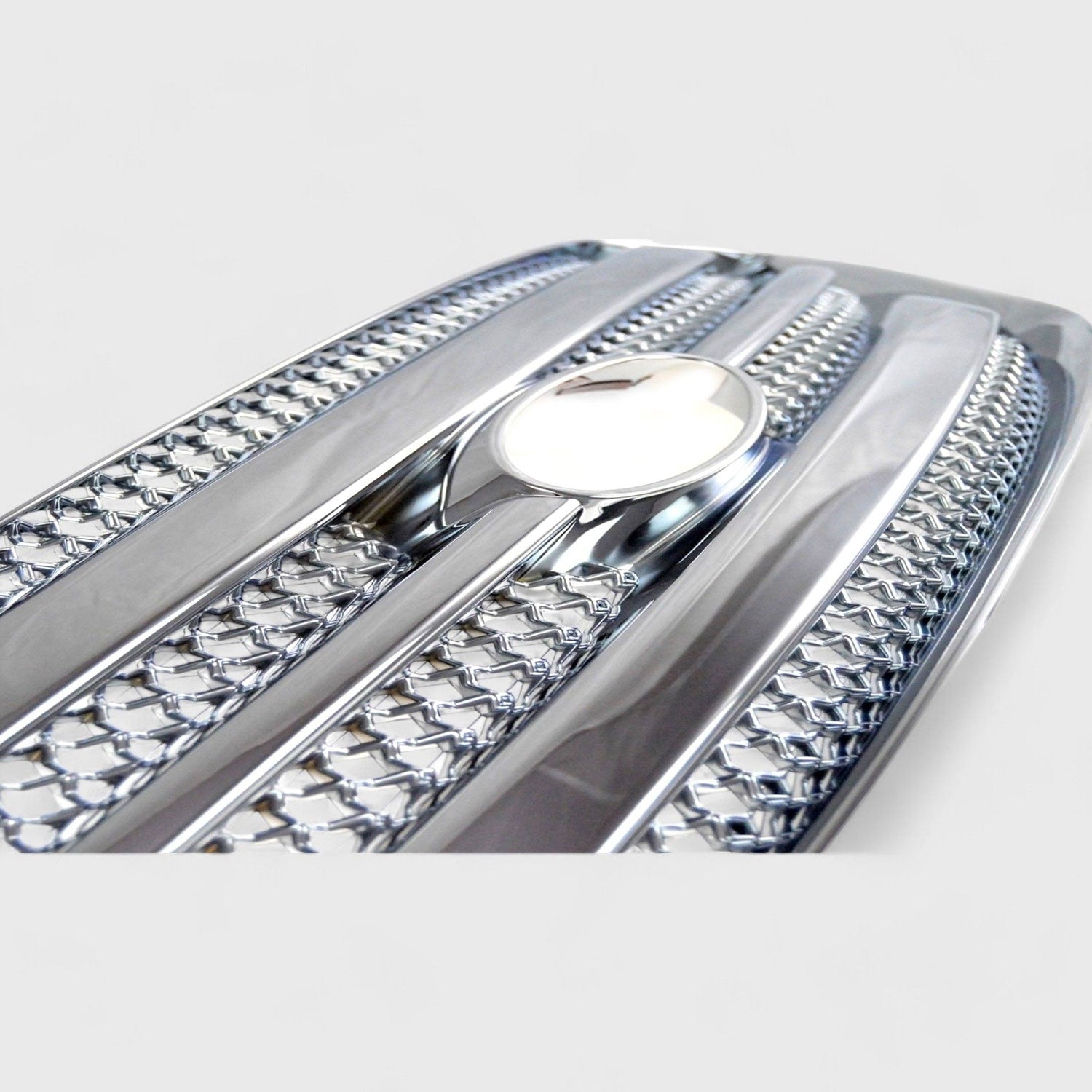 2013-2019 Ford Taurus Grille Overlay Chrome 1Pcs ABS Plastic