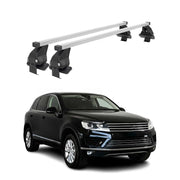 2011-2014 VW Touareg Roof Rack Cross Bars Silver