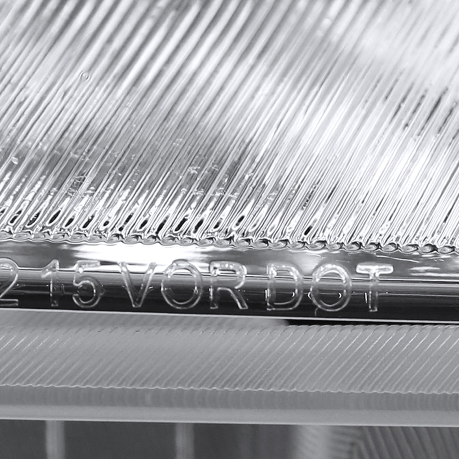 2015-2017 Toyota Camry Projector Headlight Amber Reflector -Driver Side Chrome