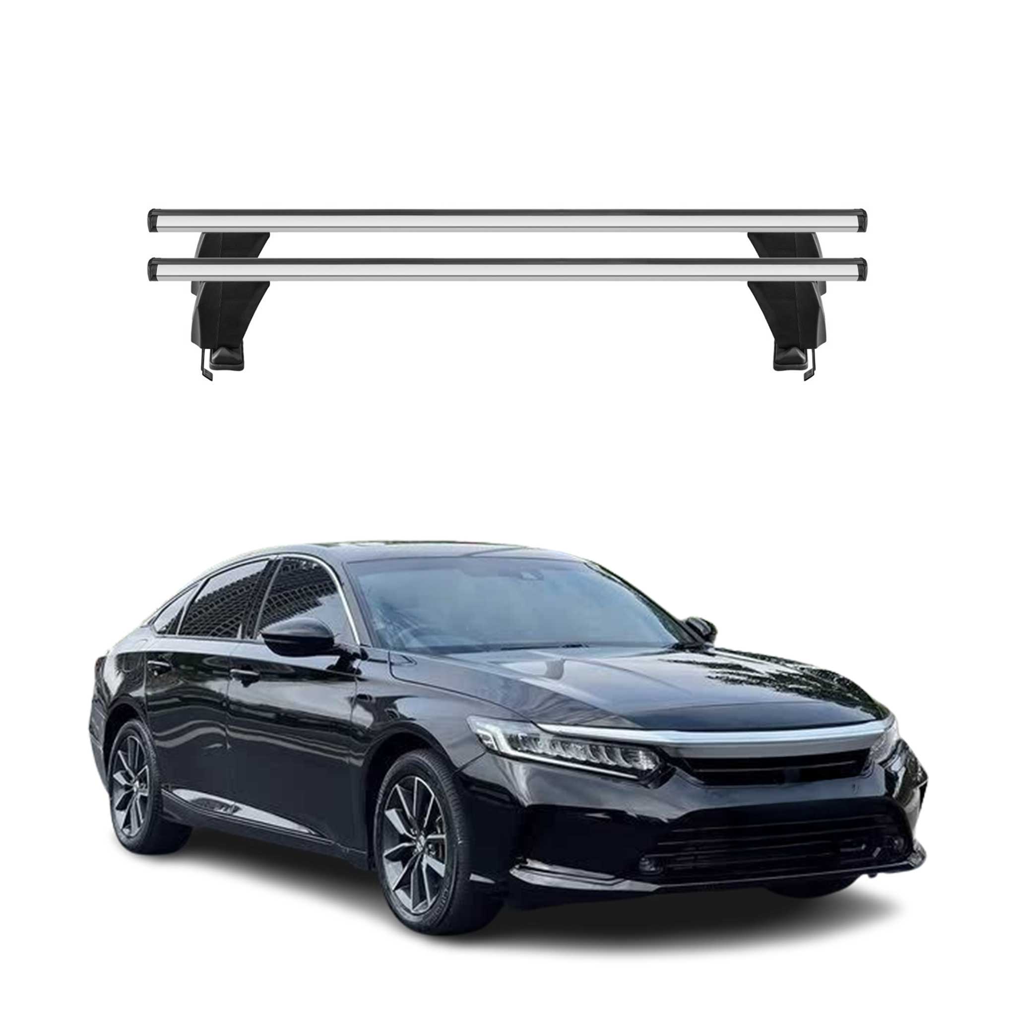2019-2022 Honda Insight Roof Rack Cross Bars Silver