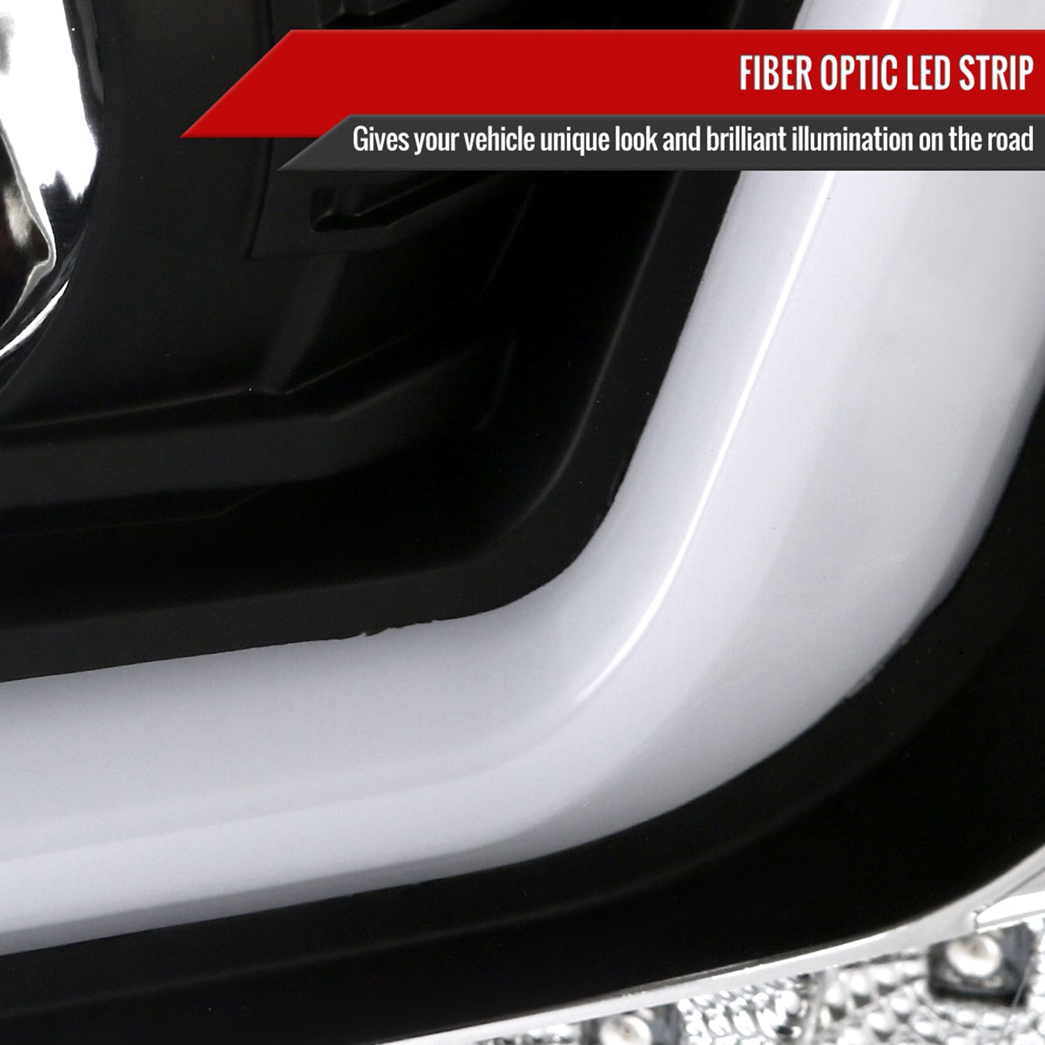 2015-2020 Chevy Tahoe Suburban/ Suburban 3500HD Headlights LED Signal Black