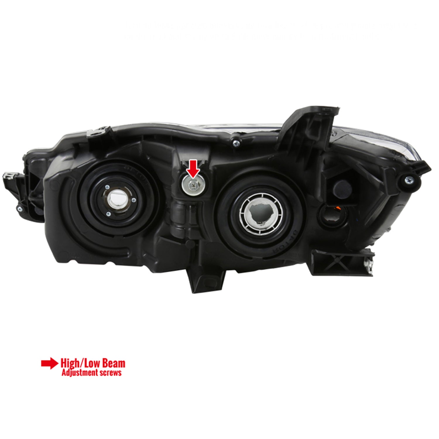 2015-2017 Toyota Camry Headlight Amber Reflector Passenger Side Chrome