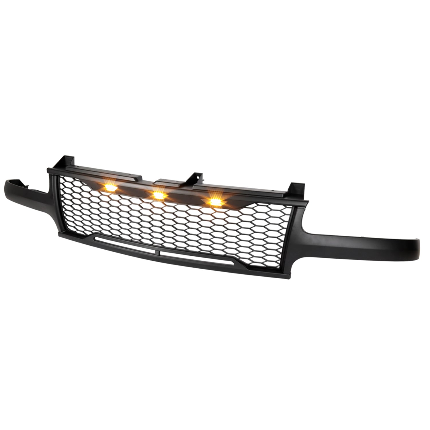 1999-2002 Chevy Silverado 1500 00-2006 Tahoe Suburban Mesh Grille & LED Lamps