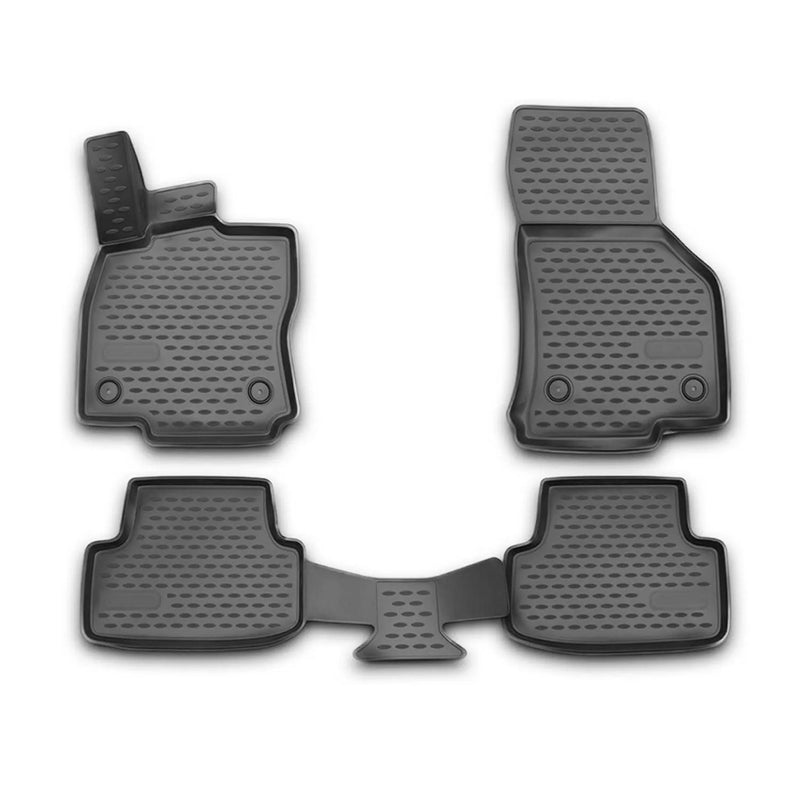 2013-2020 Audi A3 S3 8V Sedan Floor Mats Liners Full Set All Weather Black