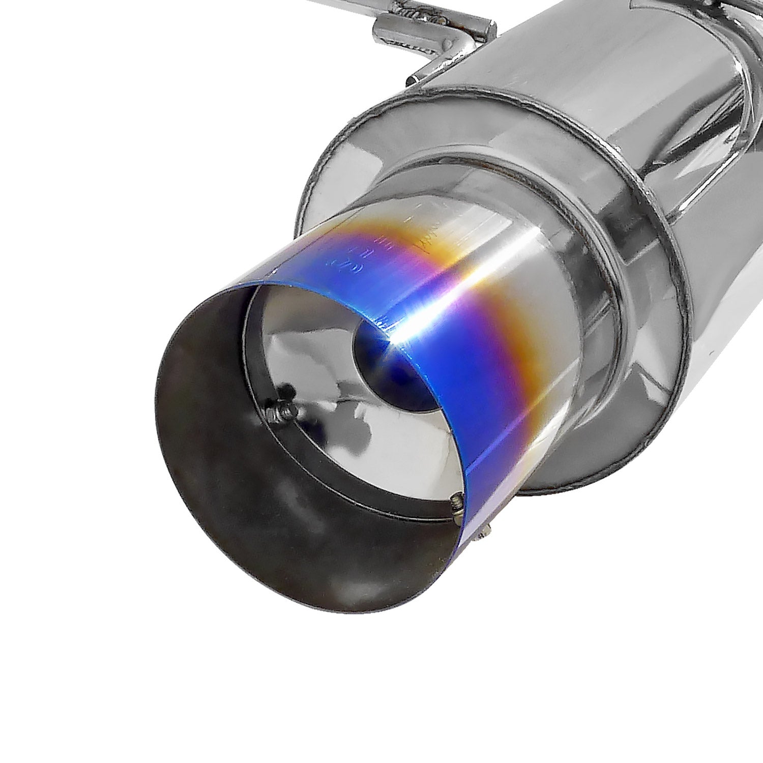 1989-1994 Nissan 240SX S13 T-304 Steel N1 Catback Exhaust System w/Burnt Tip