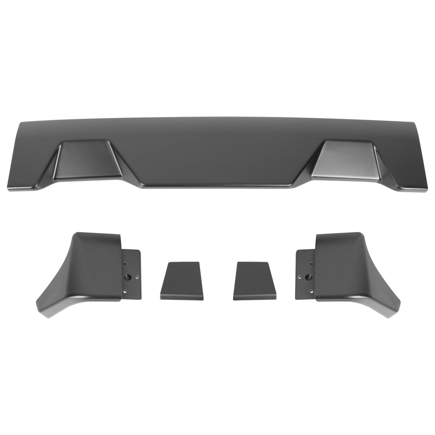2007-2013 Toyota Tundra Rear Roof Matte Black Truck Spoiler Wing Kit